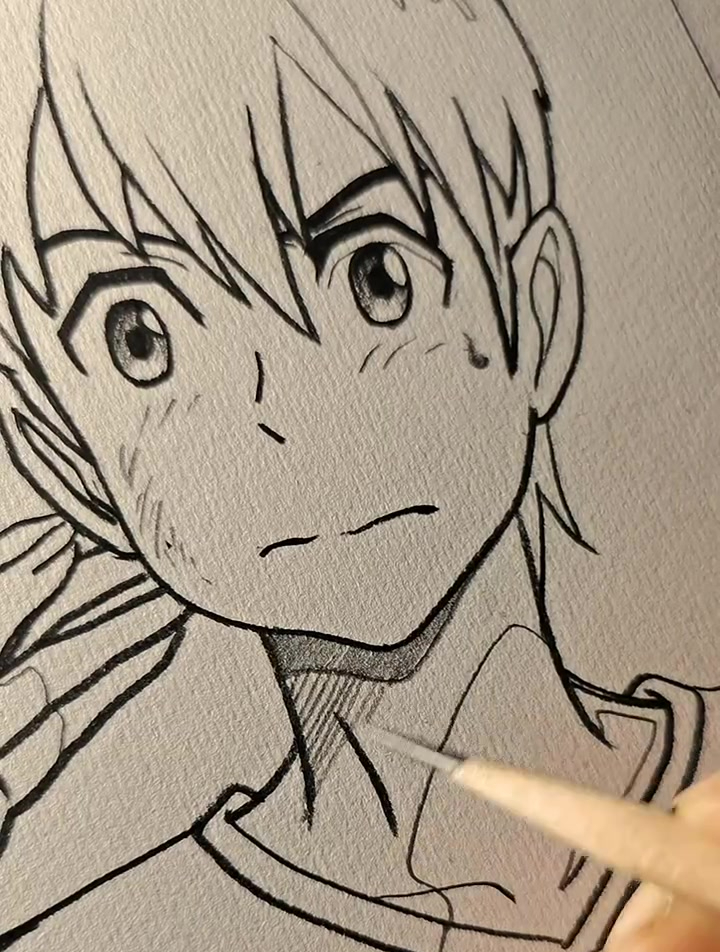 今天我们来画一个天气之子