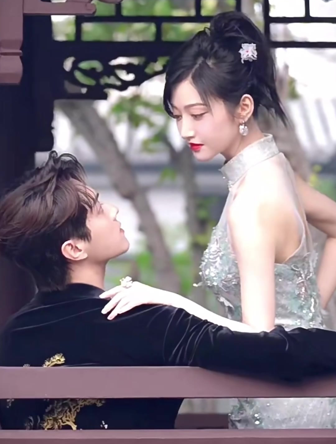 许凯,景甜宣传《乐游原》好甜蜜