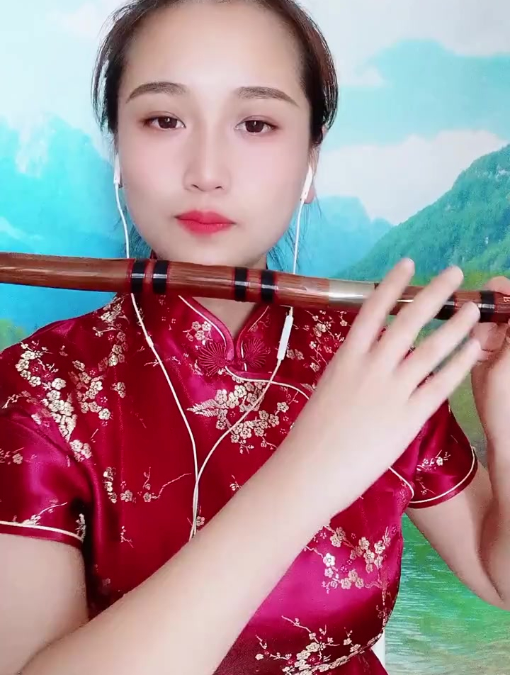 梨花颂笛子独奏图片