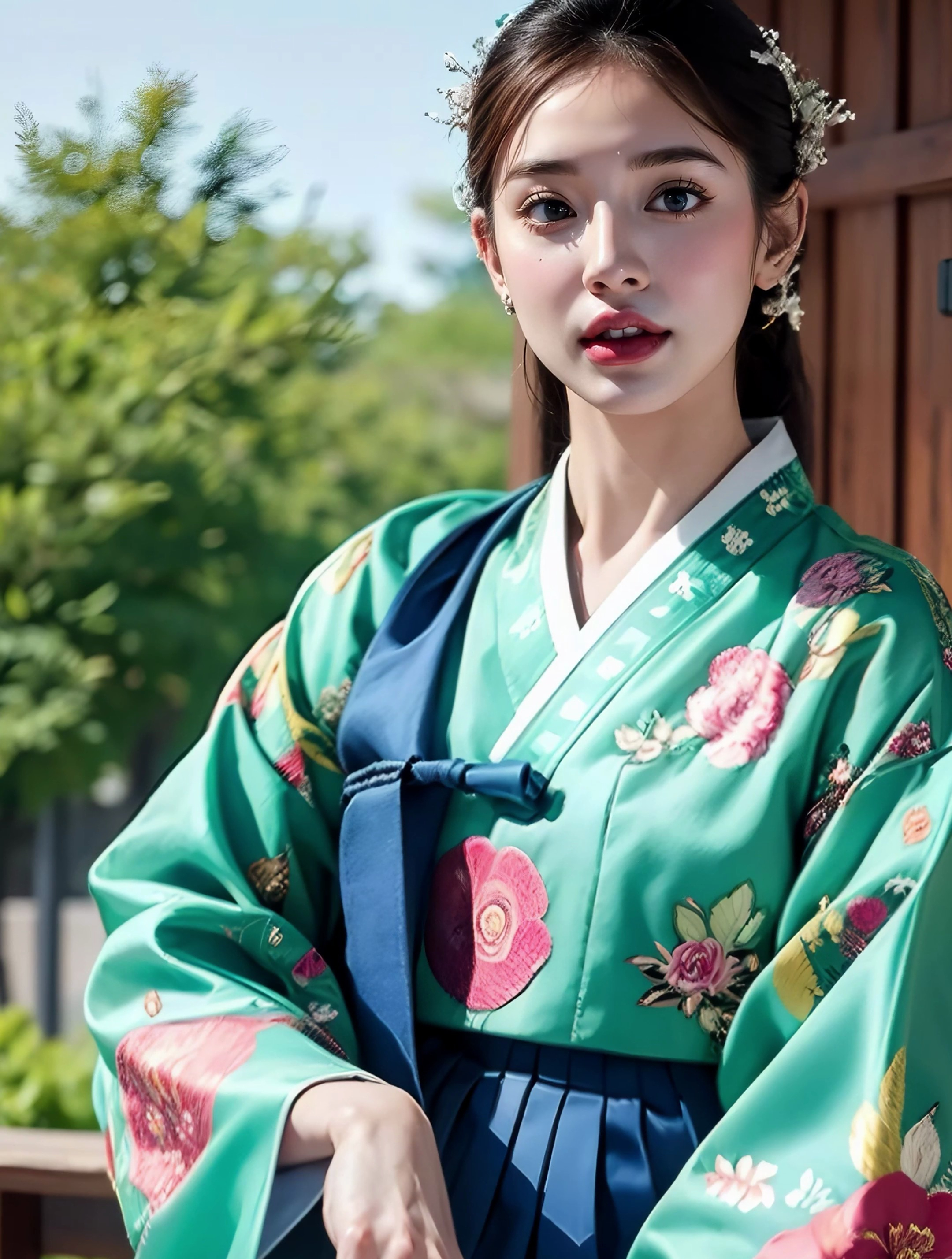 古装小仙女,特别清纯可爱,每一帧都不想快进