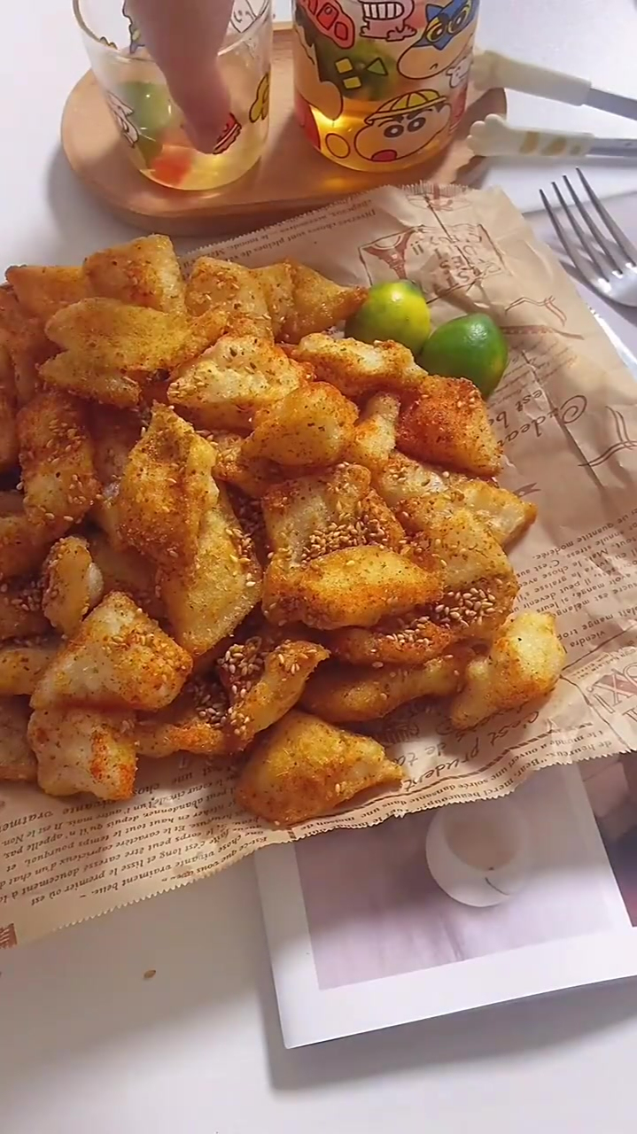 你们知道宽粉还可以油炸吗快去试试