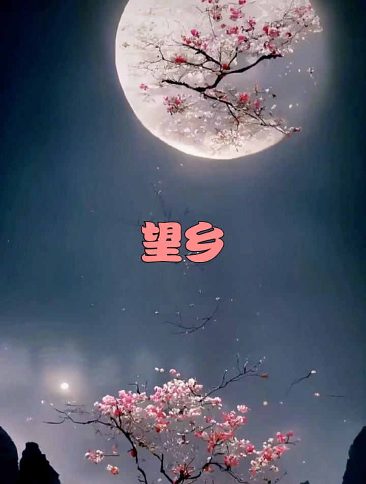 中秋节《望乡》他乡纵有当头月,不及家乡一盏灯,愿大家幸福安康