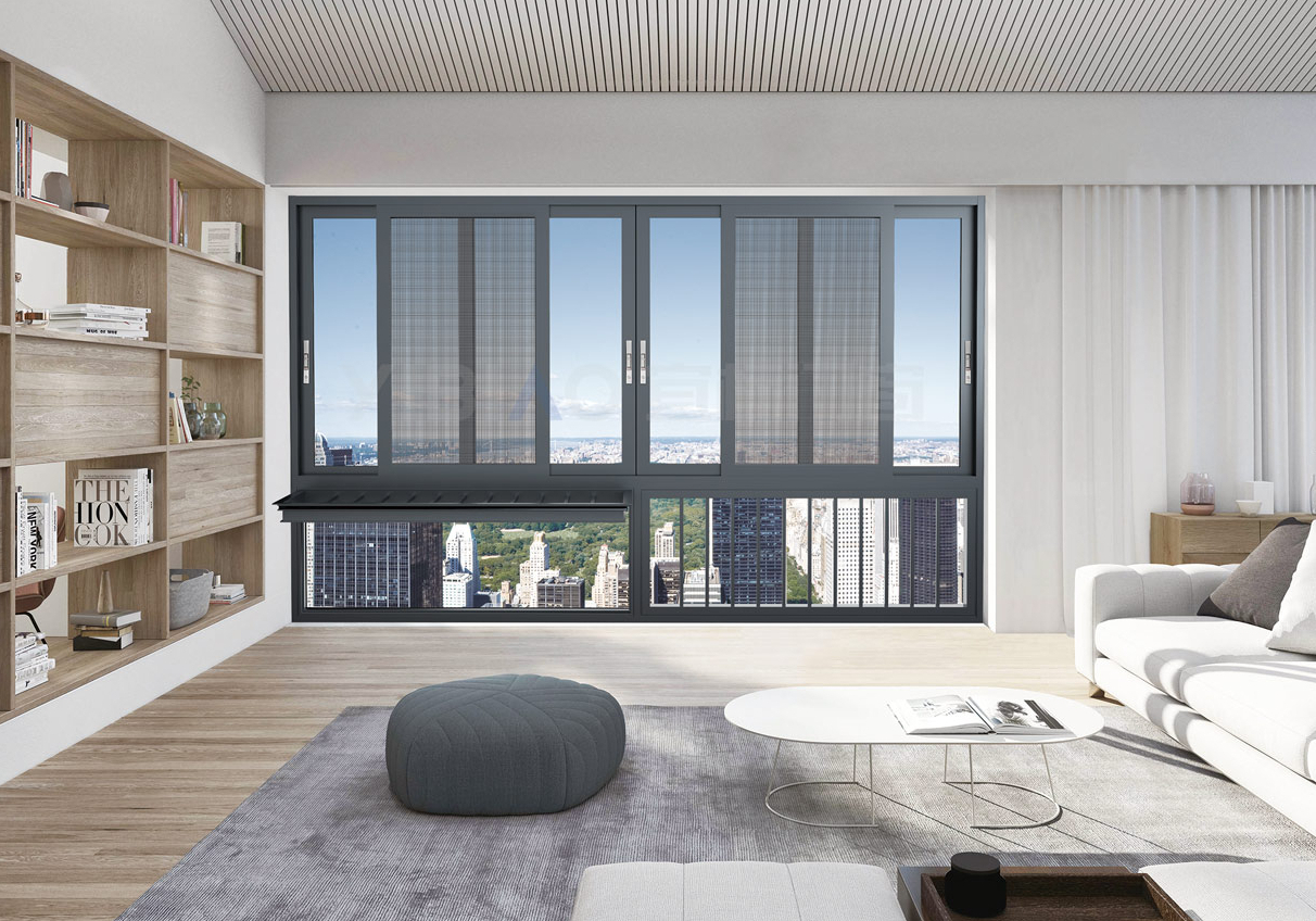120断桥推拉窗,智能与实用设计,打造多功能的家!