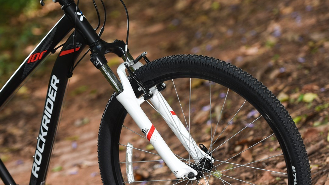 迪卡侬 rockrider st100 山地车