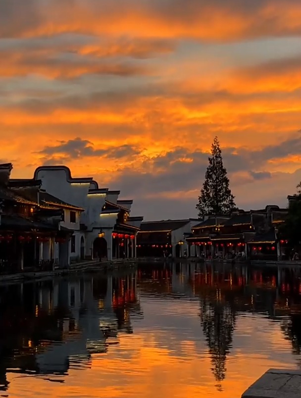 暮色下的江南小镇 当然要分享给你