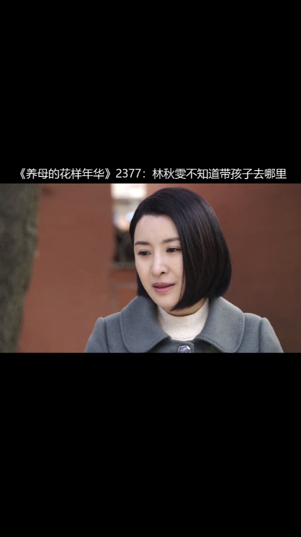 《养母的花样年华》2377:林秋雯不知道带孩子去哪里