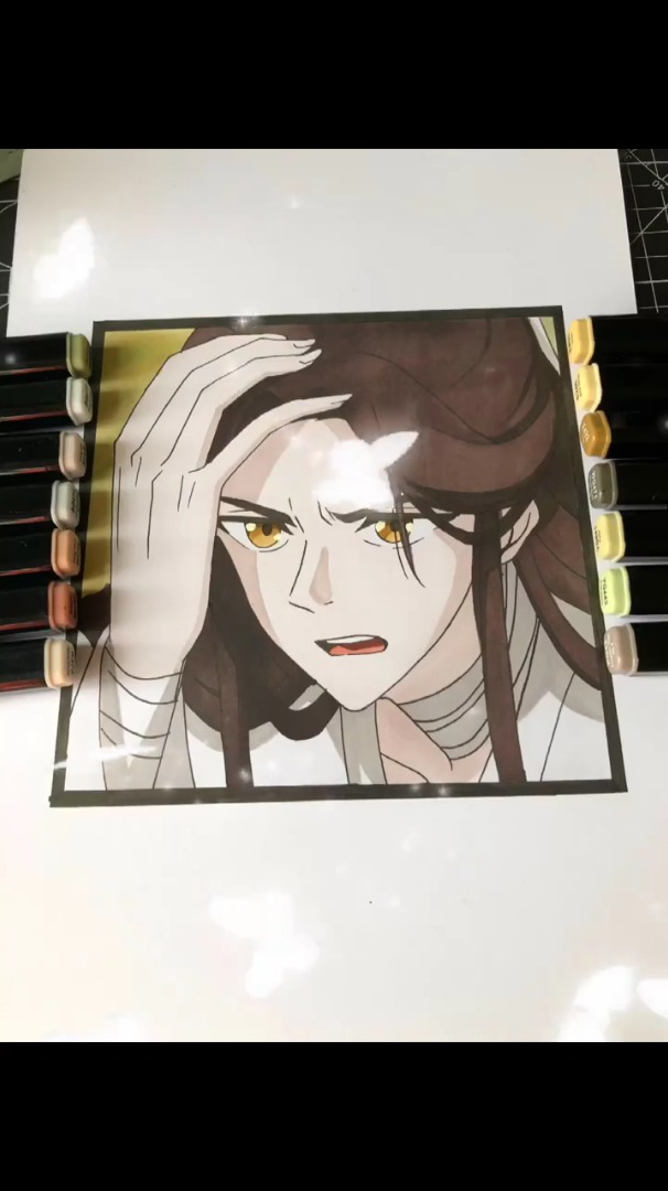 马克笔手绘,最爱的谢怜