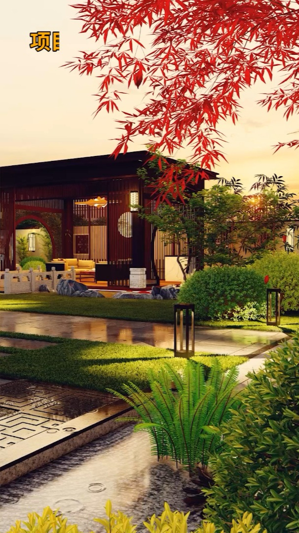 下过雨的小院是不是更加的有意境呢