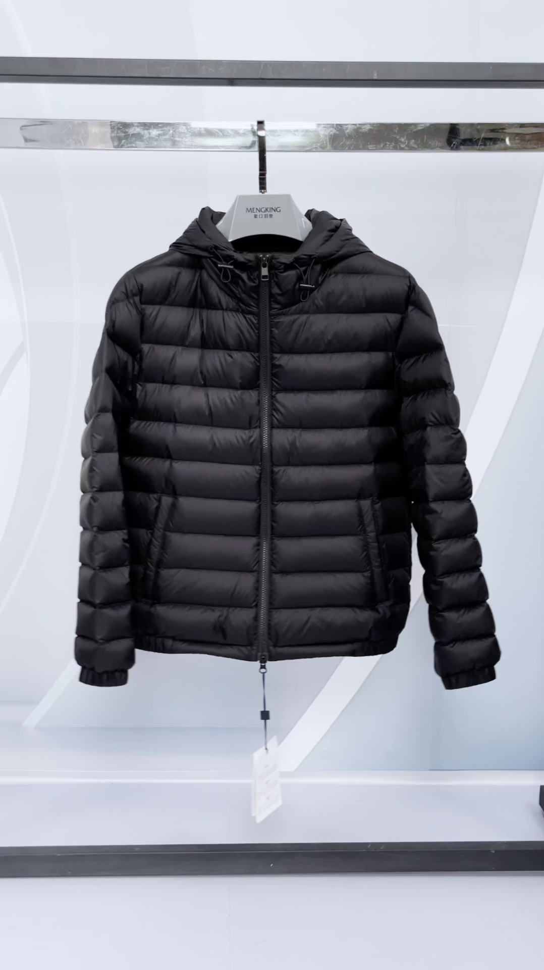 蒙口羽皇哑光休闲羽绒服