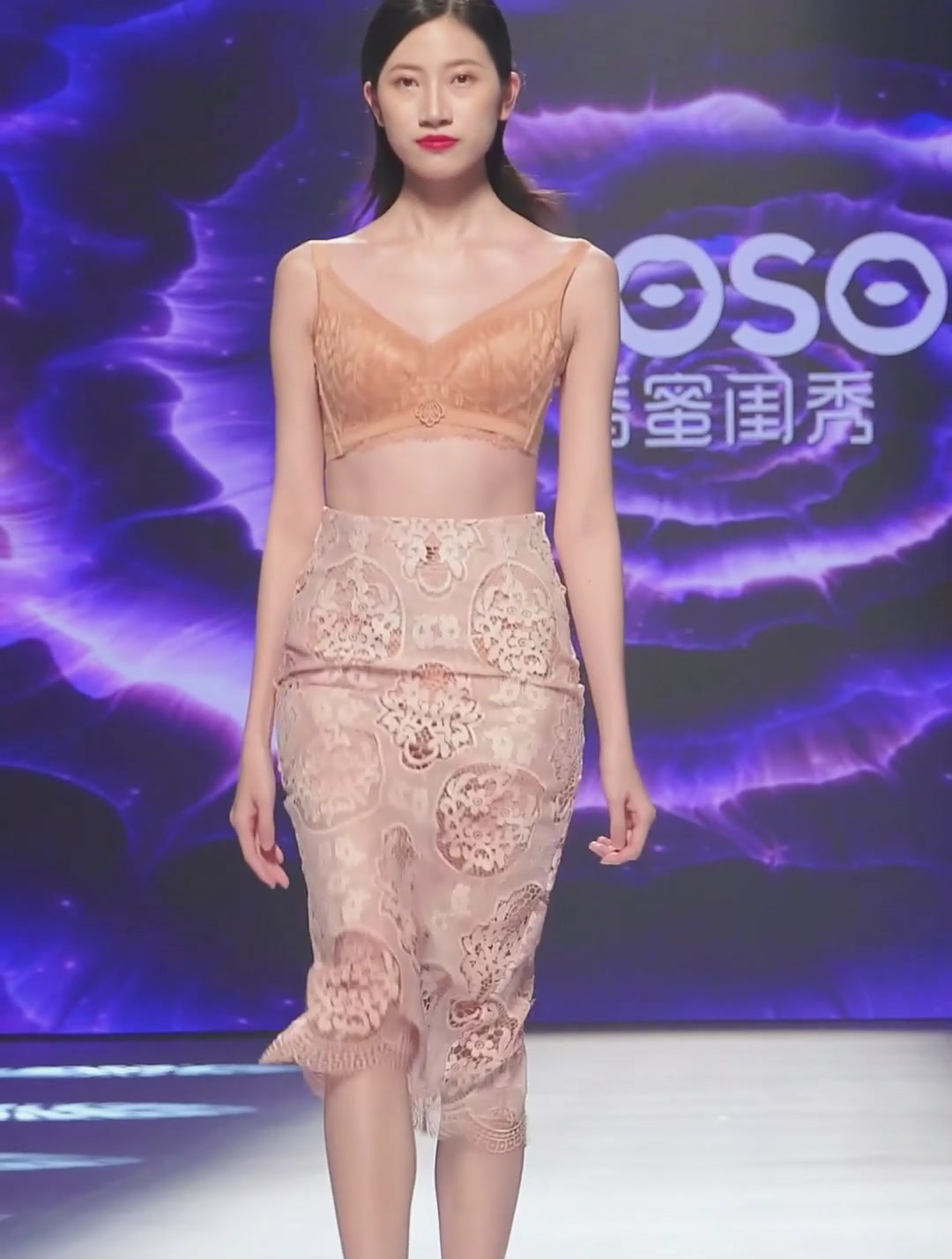 中国内衣模特最美走秀图片