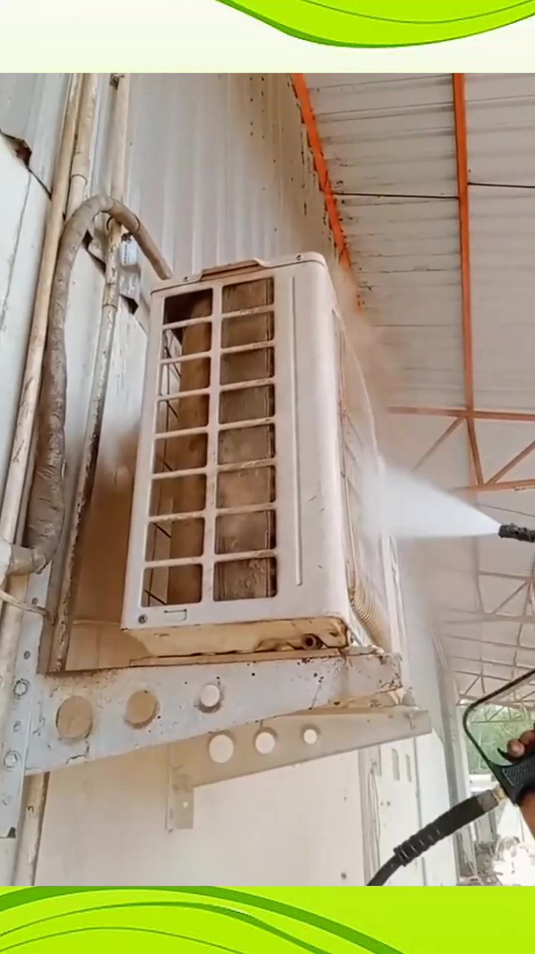 你家空调外机清洗过吗?老外黑科技,他们的想法就是多!