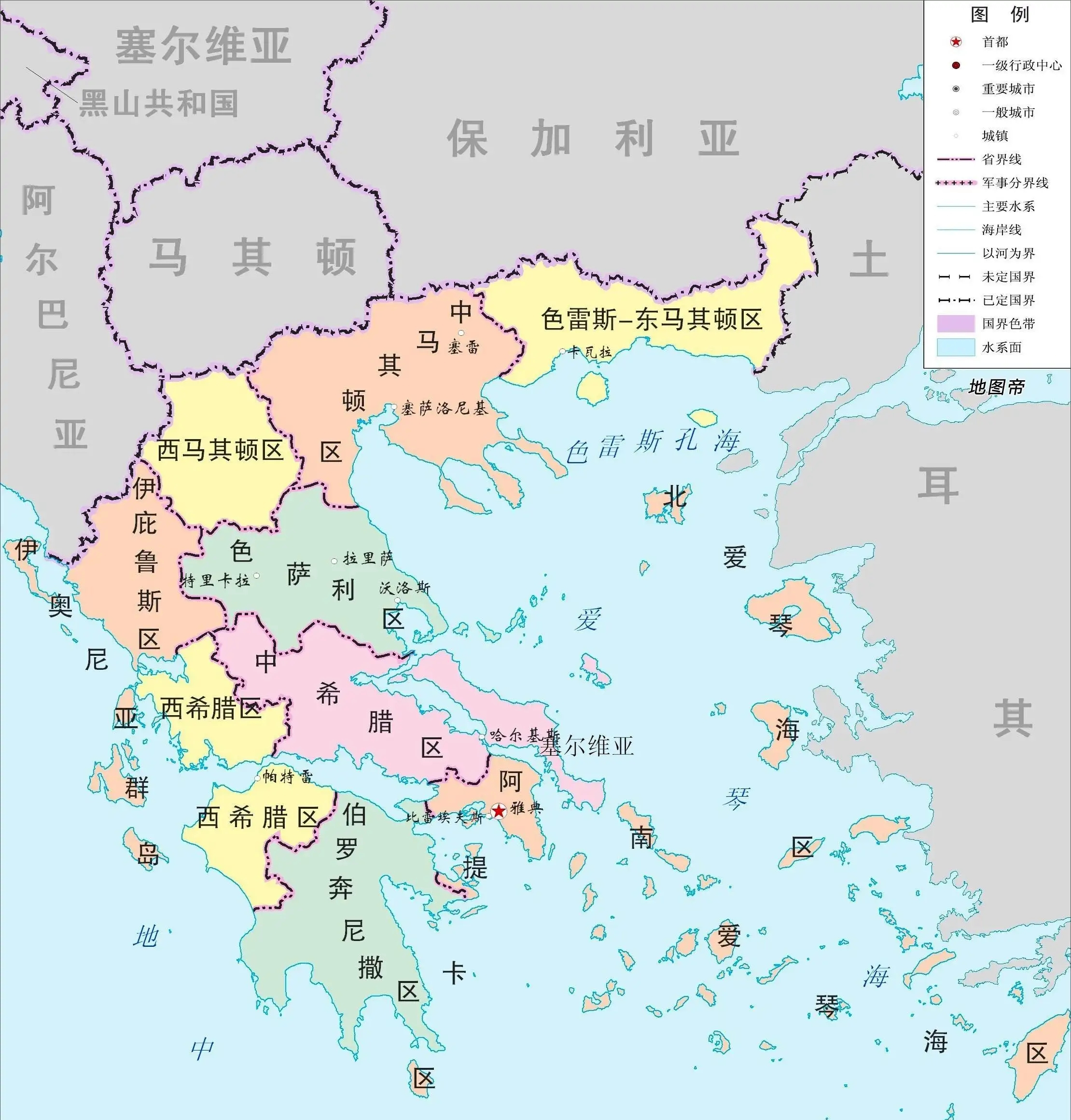 为什么希腊的领海可以划到土耳其家门口?