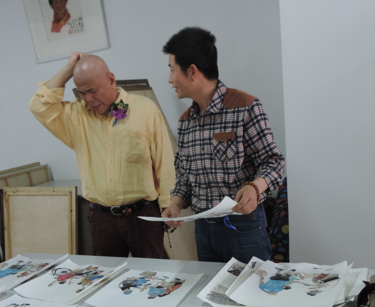 张春晖画家,马海方工作室助教