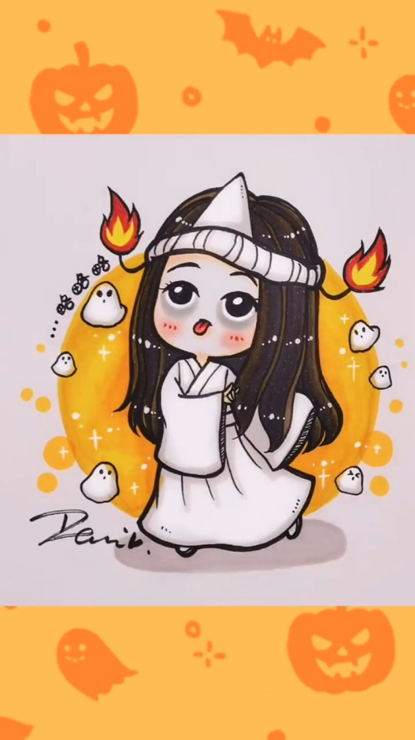 湘琴可爱鬼手绘,超可爱