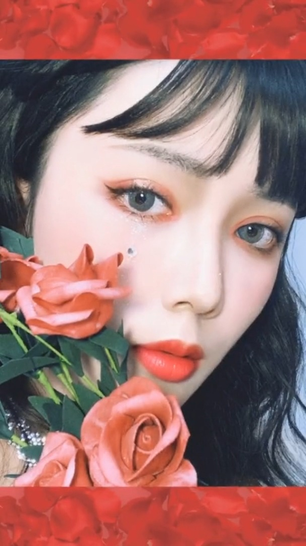 flower shower仙女落泪妆♀ 小野马最新回归造型,美到哭泣!