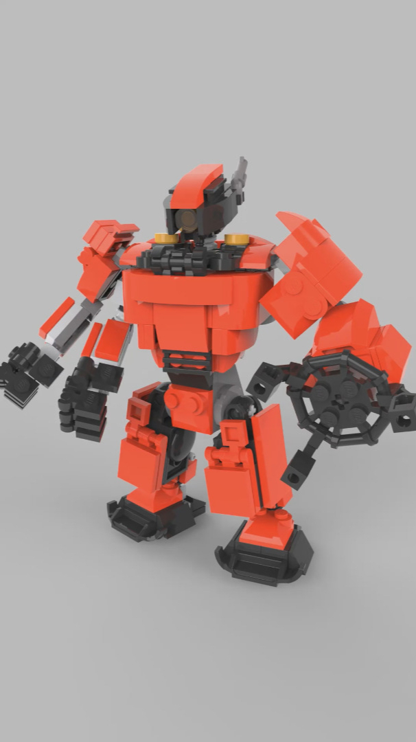 小型的乐高版暴风赤红moc