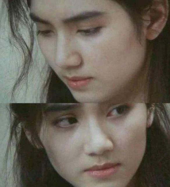 张丹峰不知妻子美,洪欣年轻时晒照片,颜值不输朱茵