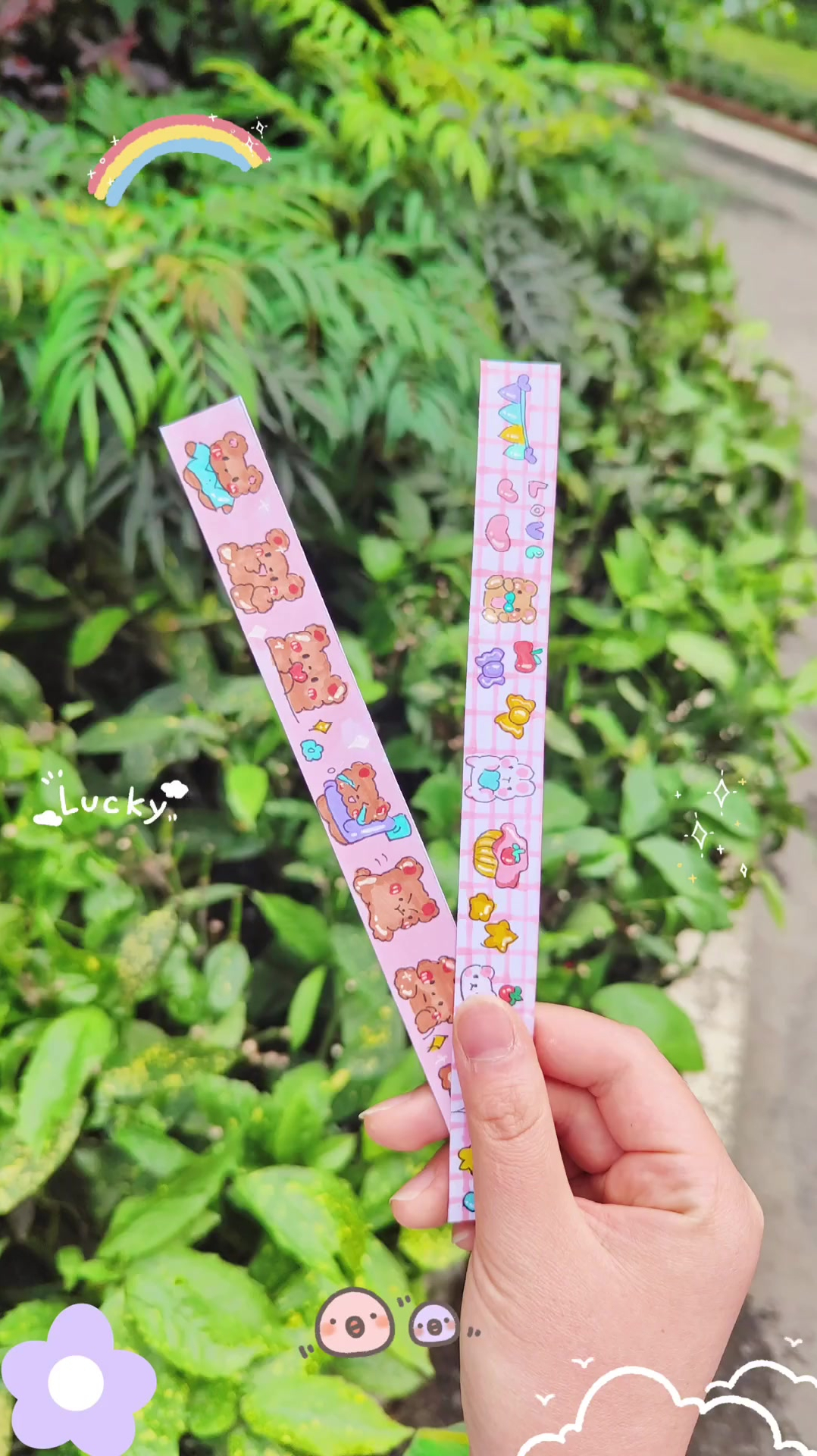 自制六款手帐胶带,你最喜欢哪一款-度小视