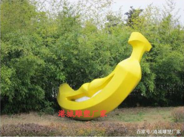 湖南玻璃钢香蕉雕塑 baijiahao.baidu.com