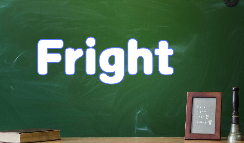 frighten名词是什么