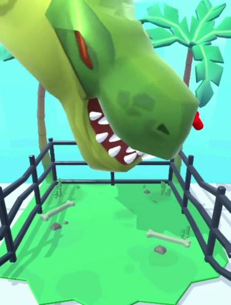 外星人被恐龙吃了!游戏解说 小游戏 休闲小游戏-度小视