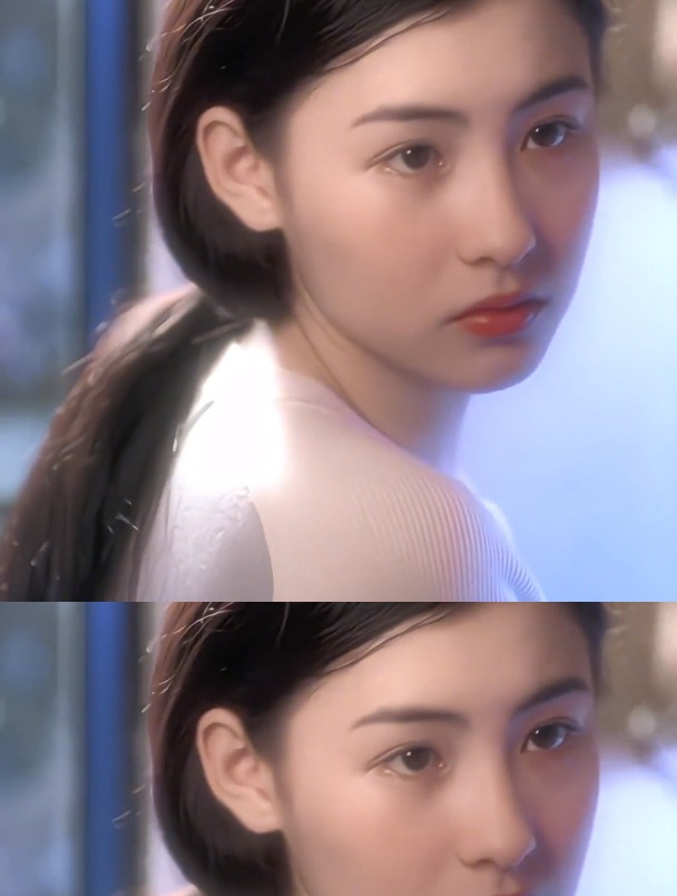 这个时期的张柏芝真是白月光一般的存在,五官完美到没有一点缺点-度小