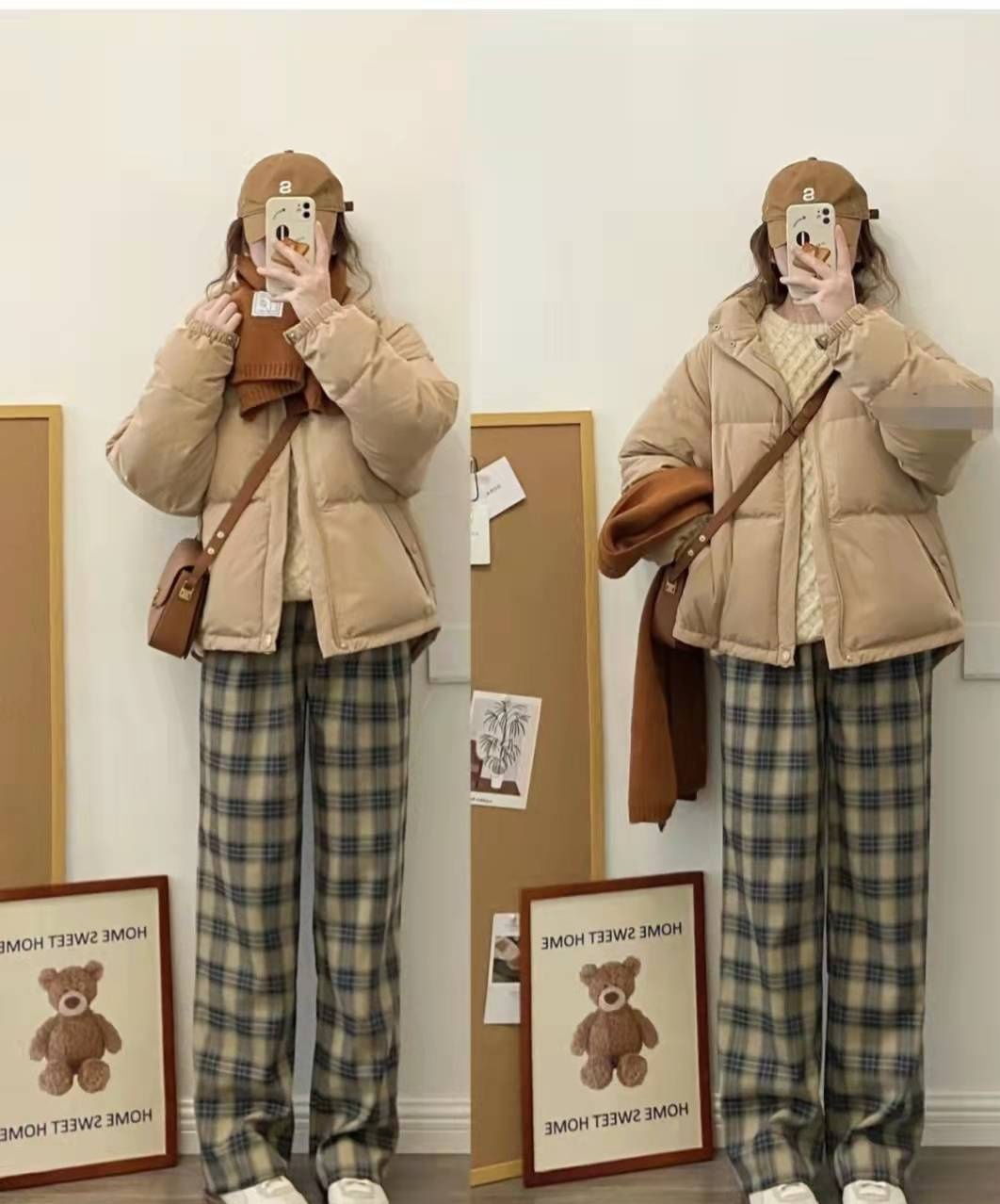 格子裤怎么搭配上衣