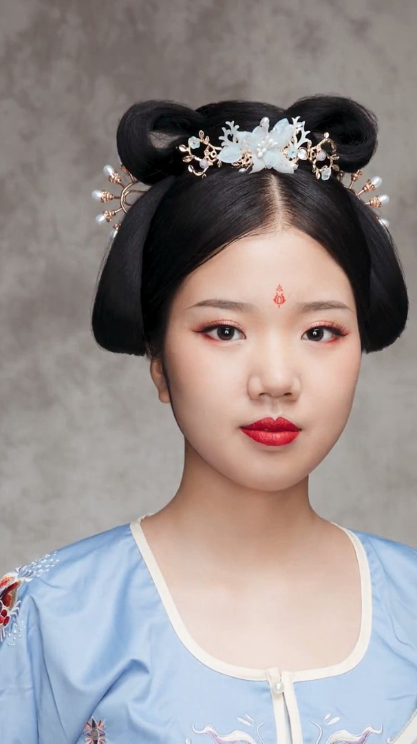 化妆教程记录古风汉服唇妆教程赶紧学起来吧