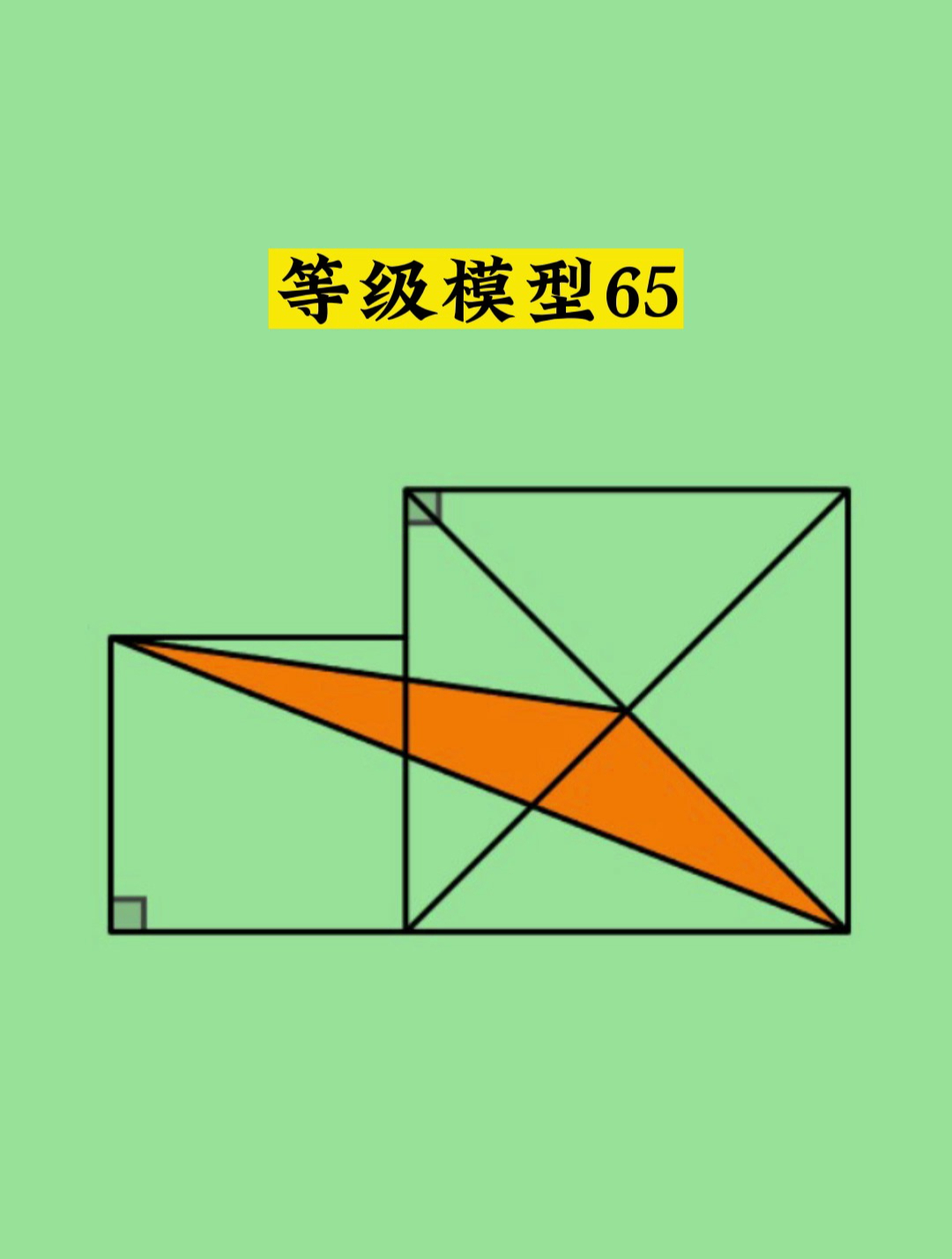小升初数学思维:等积变形模型,求阴影面积