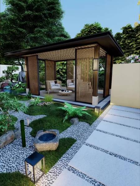 新中式禅意庭院美好生活的样子-度小视