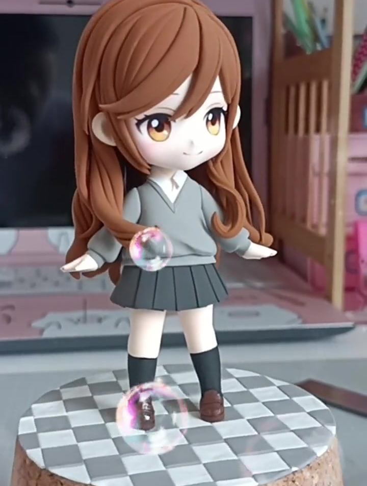 超轻粘土 手工 二次元 手艺人 动漫-度小视