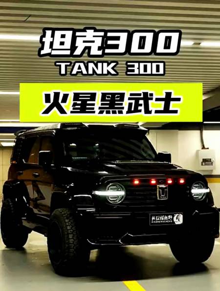 坦克300升级火星城市套件黑武士版-度小视