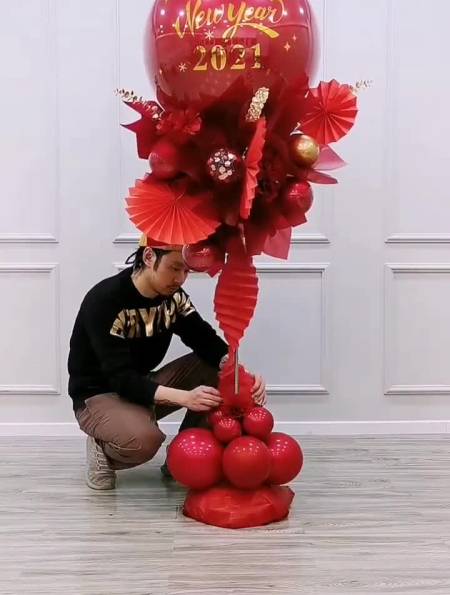 2021一定会更好!原创作品气球艺术-度小视