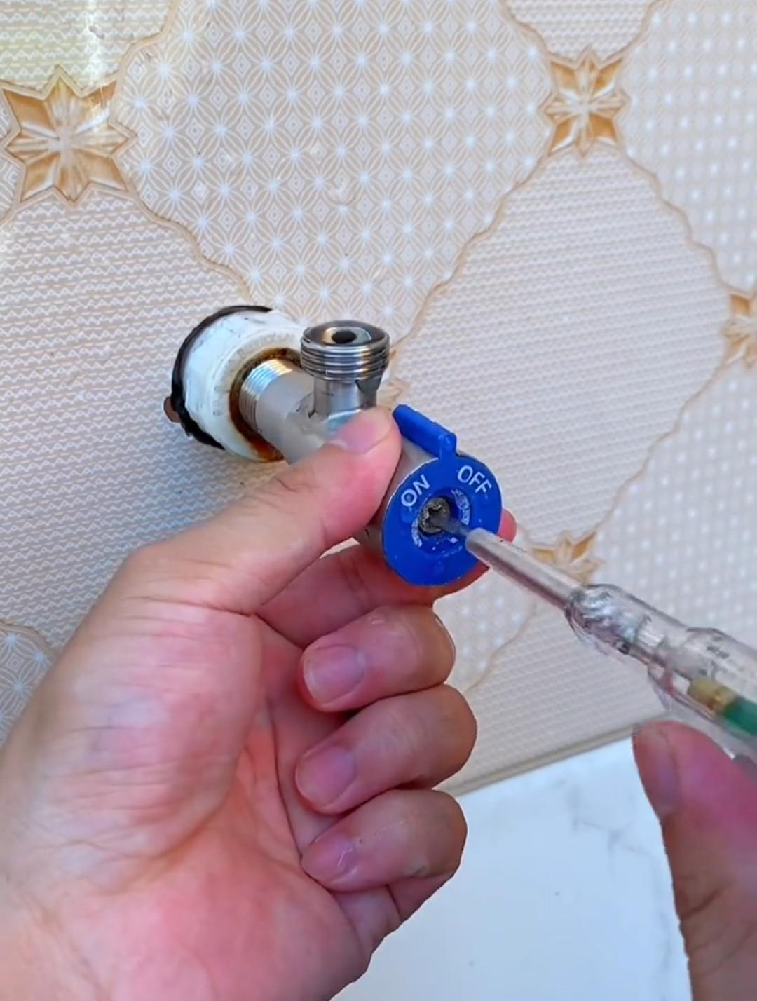 家装水电 角阀可以安装角阀水龙头之类的使用 一阀多用