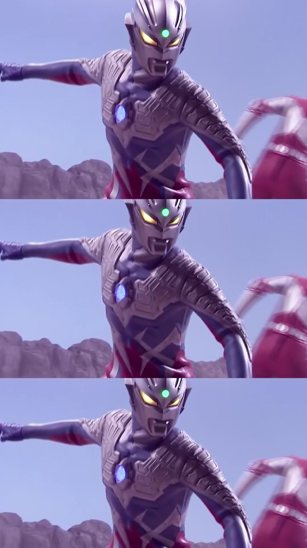 赛罗飞踢是真的帅呀