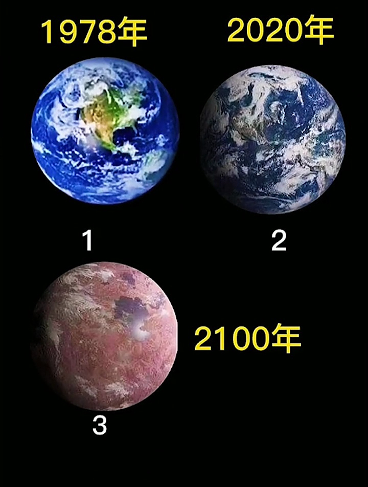 探索宇宙,如果地球继续受到严重污染,2100年地球将会是什么样子