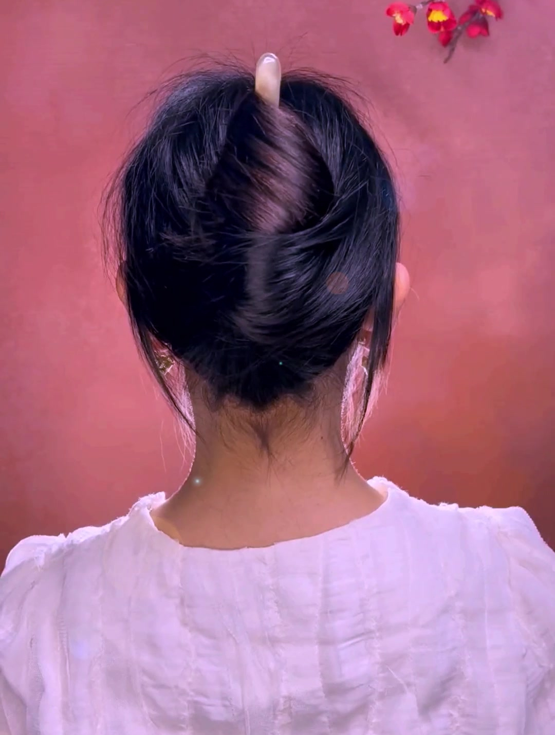 簪子挽发教程既简单又实用