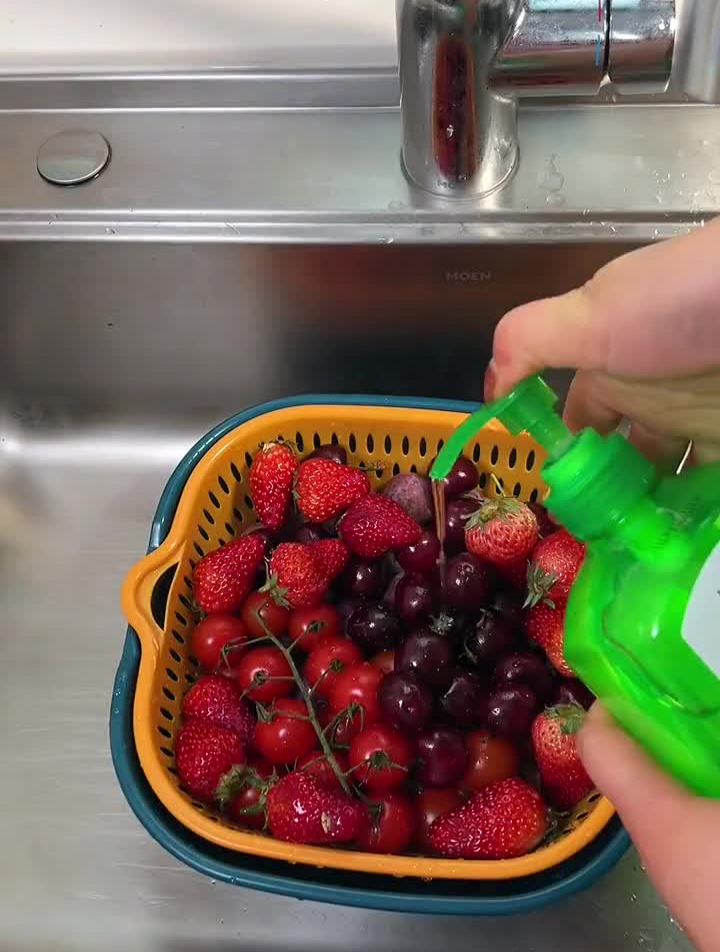 可以洗蔬菜水果的洗洁精,食品级的安全放心-度小视