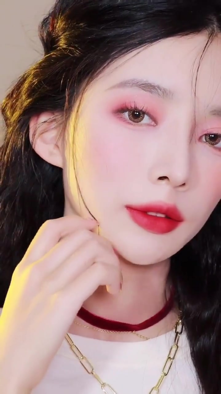 jisoo水蜜桃仿妆还是太美