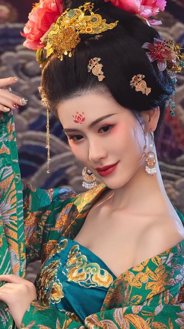 学了这妆容 你就是唐代贵妃