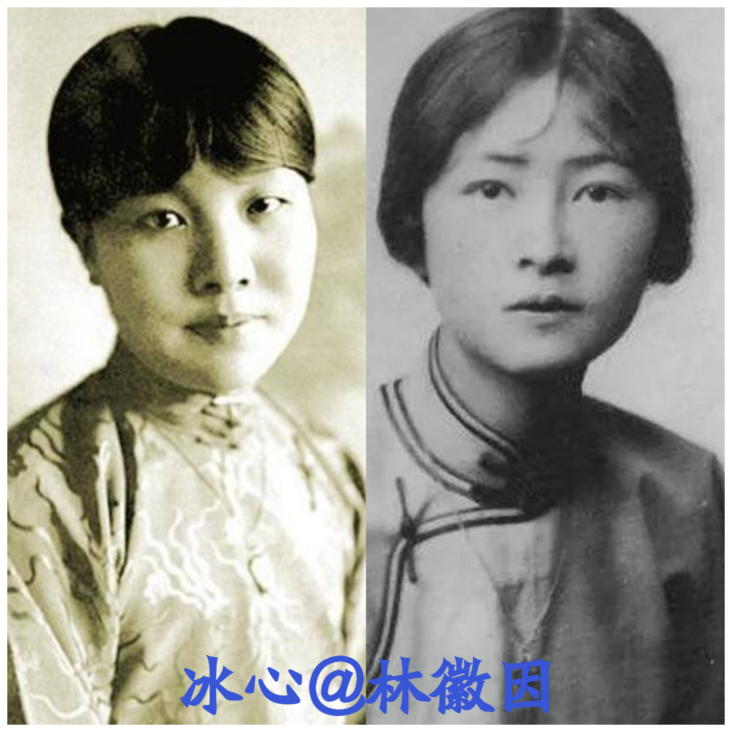 冰心@林徽因