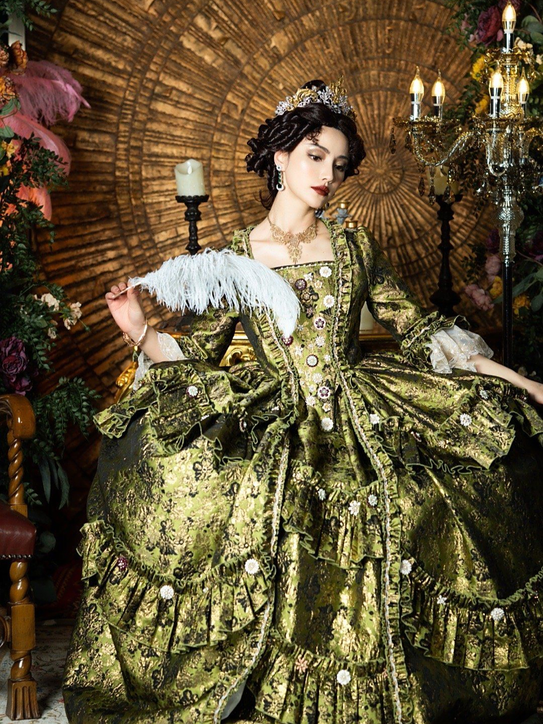 梦回"洛可可时代"!高级端庄的"大裙子",穿上太显气场