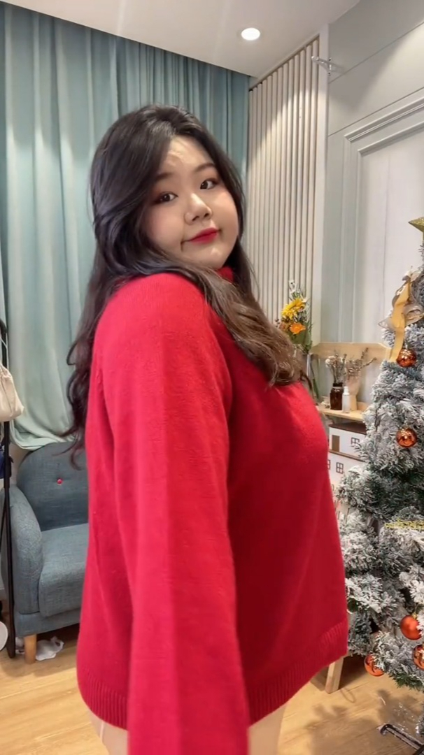 230斤大码女生冬季保暖级棉服分享