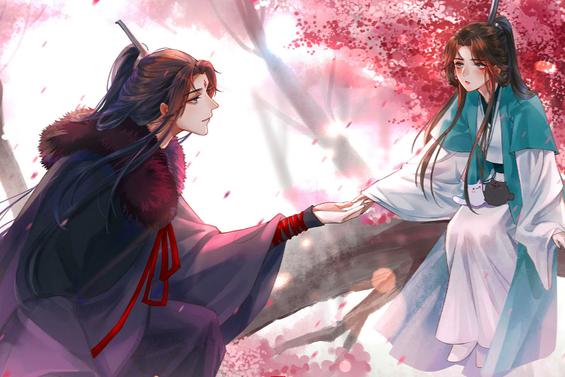 墨家三兄弟的追人秘诀,冰妹全靠哭,花城全靠闲,蓝湛的花样最多