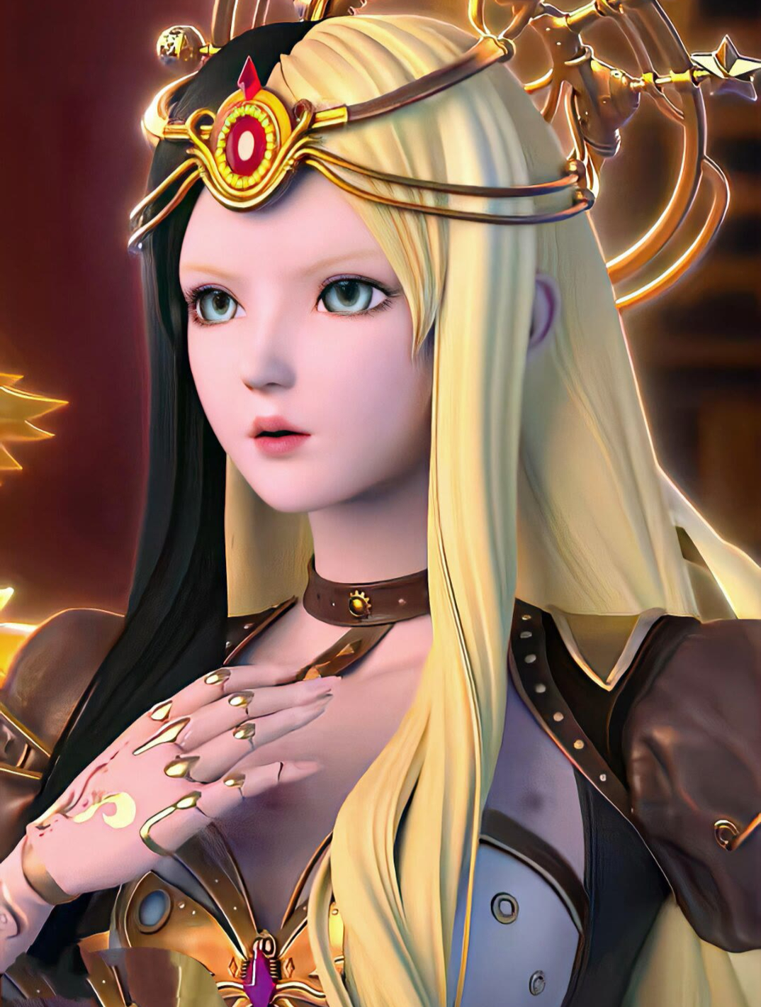 不管是高泰明还是庞尊,她服装都是有蝴蝶,但和傅冉是被蛛网束缚-度小