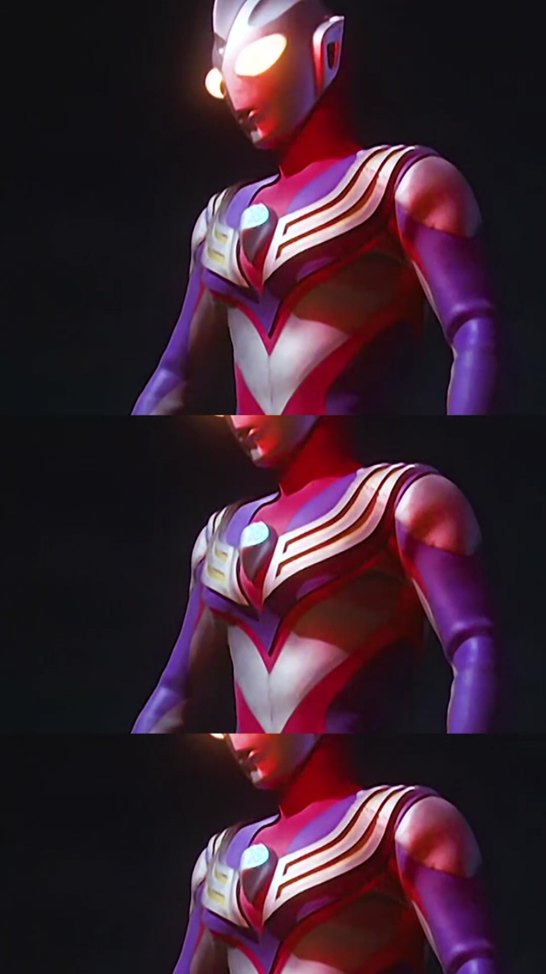 迪迦的侧颜堪称奥特一绝