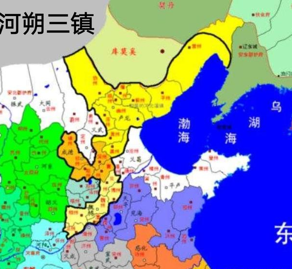 河朔地区地图图片