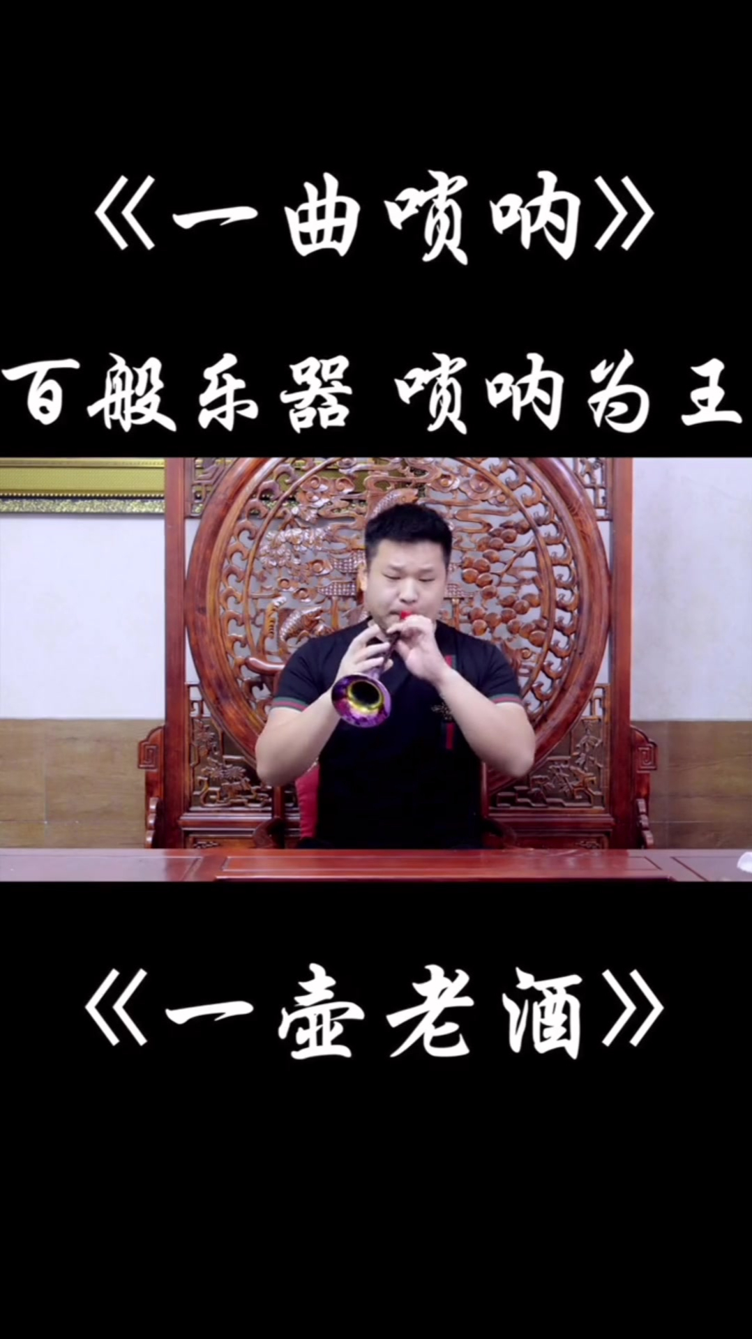 唢呐独奏经典歌曲一壶老酒曲调宛转悠扬