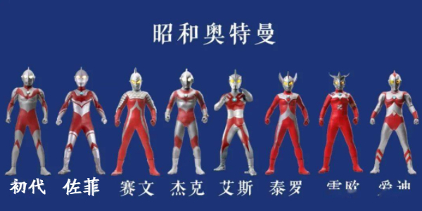 奥特曼播放顺序