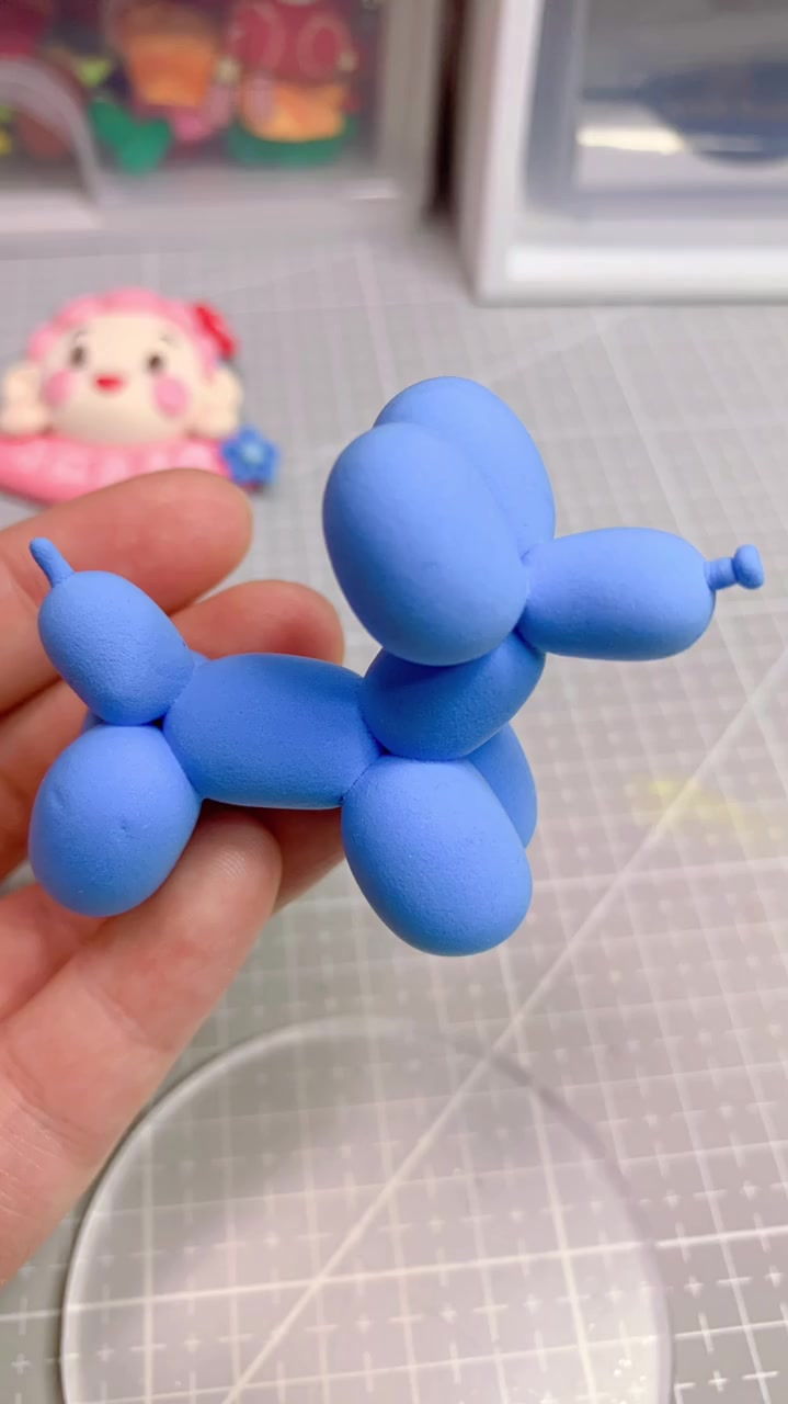 气球狗粘土教程气球狗粘土教程-度小视